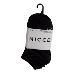 Nicce Childrens/Kids Welles Logo No-Show Socks (Pack of 5) / Multicolored